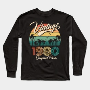 40th birthday gifts 1980 gift 40 years old Long Sleeve T-Shirt